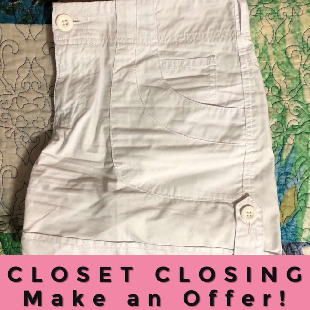 bcg white shorts